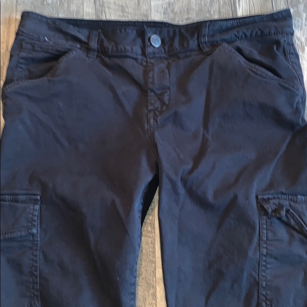 Talbots Signature Skinny Cargo Capri Pants 12